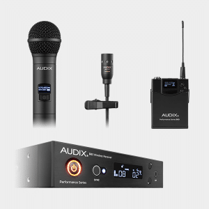 AP61 OM2 L10 Wireless Microphone System – Combination R61 Diversity Receiver, H60/OM2 Handheld Transmitter And B60 Bodypack Transmitter With ADX10 Lavalier Microphone