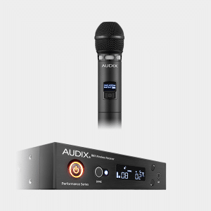 AP61 VX5 Wireless Microphone System – R61 True Diversity Receiver With H60/VX5 Handheld Transmitter