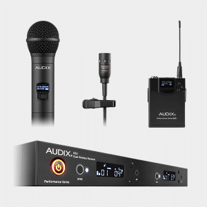 AP62 C210 Wireless Microphone System – R62 Two Channel True Diversity Receiver, H60/OM2 Handheld Transmitter And B60 Bodypack Transmitter With ADX10 Lavalier Microphone