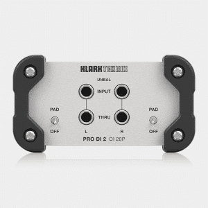 DI 20P Passive Stereo DI Box