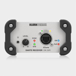 DN 30R 2-Channel Dante Audio Receiver