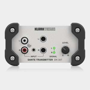 DN 30T 2-Channel Dante Audio Transmitter