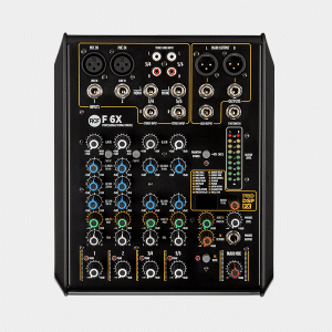 F 6X 6 Channel Mixing Console With Multi-FX