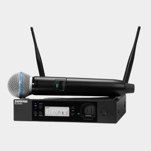 GLXD24R+/B58 Digital Wireless Rack System with BETA®58A Vocal Microphone