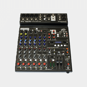 PV 10 AT 10 Channel Compact Mixer With Bluetooth And Antares® Auto-tune