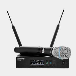 QLXD24/B87A Wireless System with QLXD2/BETA87A Handheld Transmitter