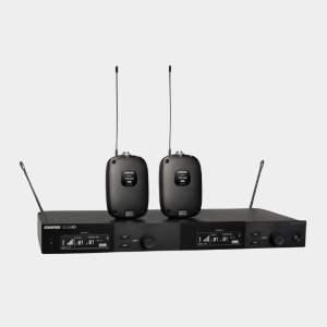 SLXD14D Dual Wireless System with two SLXD1 Bodypack Transmitters