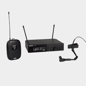 SLXD14/B98H Wireless System with SLXD1 Bodypack Transmitter and Beta® 98H/C Miniature Instrument Microphone