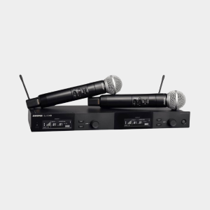 SLXD24D/SM58 Dual Wireless System with 2 SLXD2/58 Handheld Transmitters