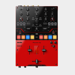 DJM-S5 Scratch-style 2-channel DJ mixer (gloss red)