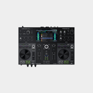 PRIME GO 2-Deck Rechargeable Smart DJ Console with 7” Touchscreen
