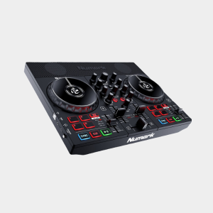 Party Mix Live DJ Controller with Built-In Light Show and Speakers